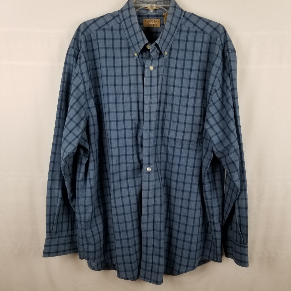 Natural Issue wrinkle free button down shirt XL
